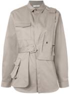 G.v.g.v. Layered Twill Shirt - Grey