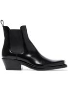 Calvin Klein 205w39nyc Claire 40 Western Ankle Boots - Black