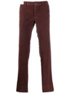Incotex Corduroy-style Trousers - Red