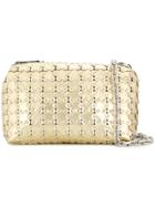 Red Valentino Flowers Puzzle Camera Bag - Metallic