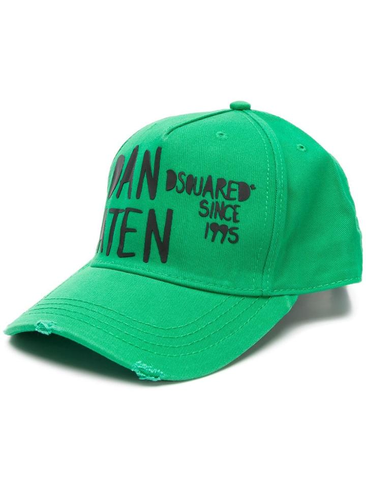 Dsquared2 Printed Baseball Cap - Green