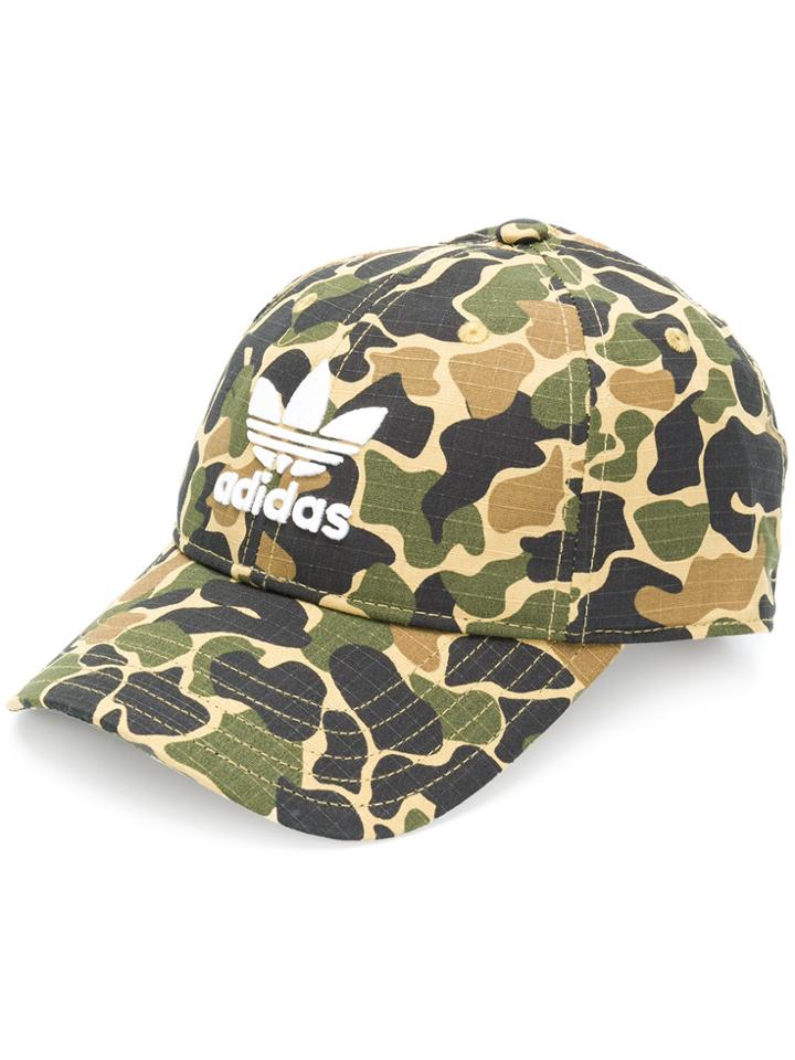 Adidas Camouflage Print Cap - Multicolour