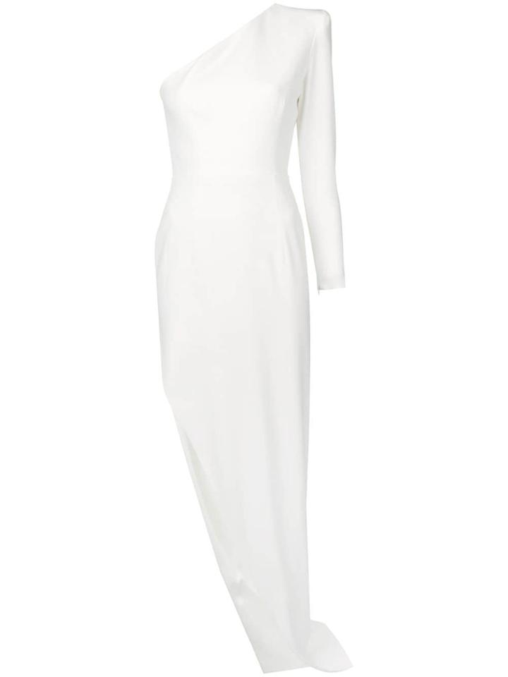 Alex Perry Asymmetrical Cocktail Dress - White