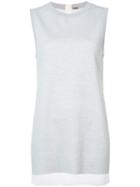 Adam Lippes - Oversized Top - Women - Merino - 4, Grey, Merino