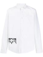 Jw Anderson Classic Printed Shirt - White