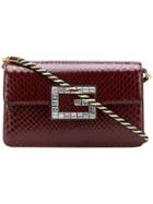 Gucci Square G Shoulder Bag - Red