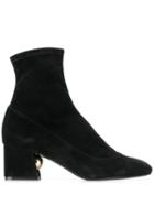 Nicholas Kirkwood Miri Stretch Ankle Boots - Black