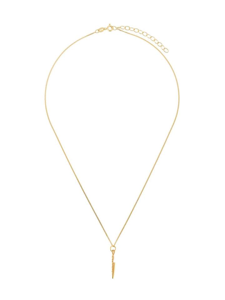 True Rocks Knife Necklace - Gold