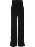 Gloria Coelho Asymmetric Waistband Trousers - Black