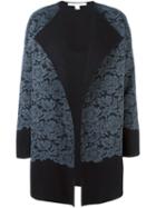 Diane Von Furstenberg Lace Overlay Coat