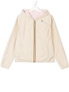 K Way Kids Lily Reverisble Windbreaker - Nude & Neutrals