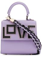 Les Petits Joueurs Love Mini Tote - Purple