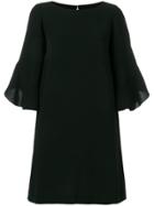 L'autre Chose Flared Sleeve Dress - Black