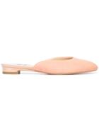 Paul Andrew Round Toe Mules - Nude & Neutrals