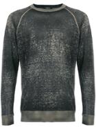 Avant Toi Faded Sweatshirt - Grey