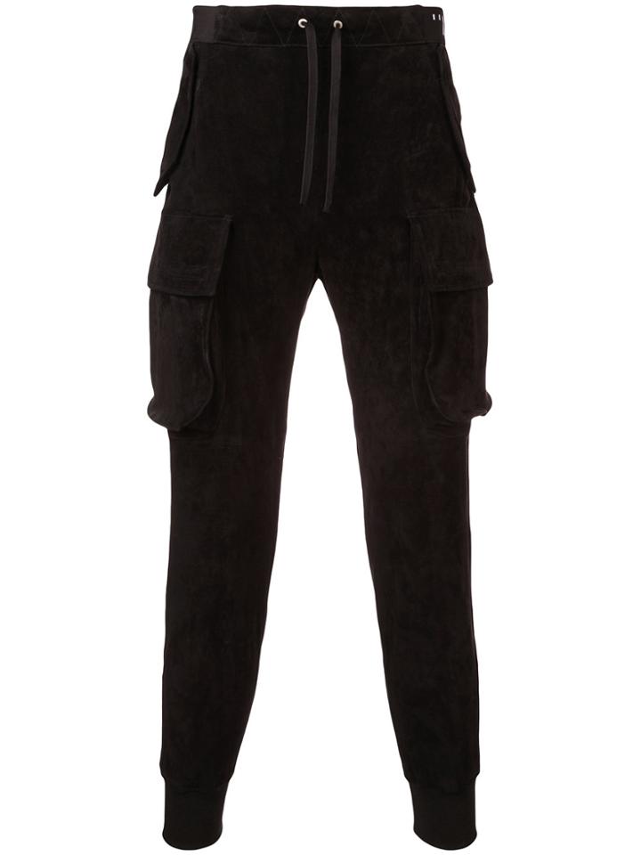 Unravel Project Tapered Track Pants - Black