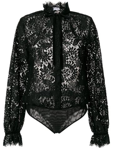 Perseverance London Paisley Bodysuit - Black