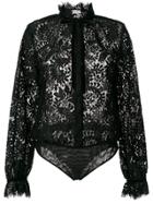 Perseverance London Paisley Bodysuit - Black