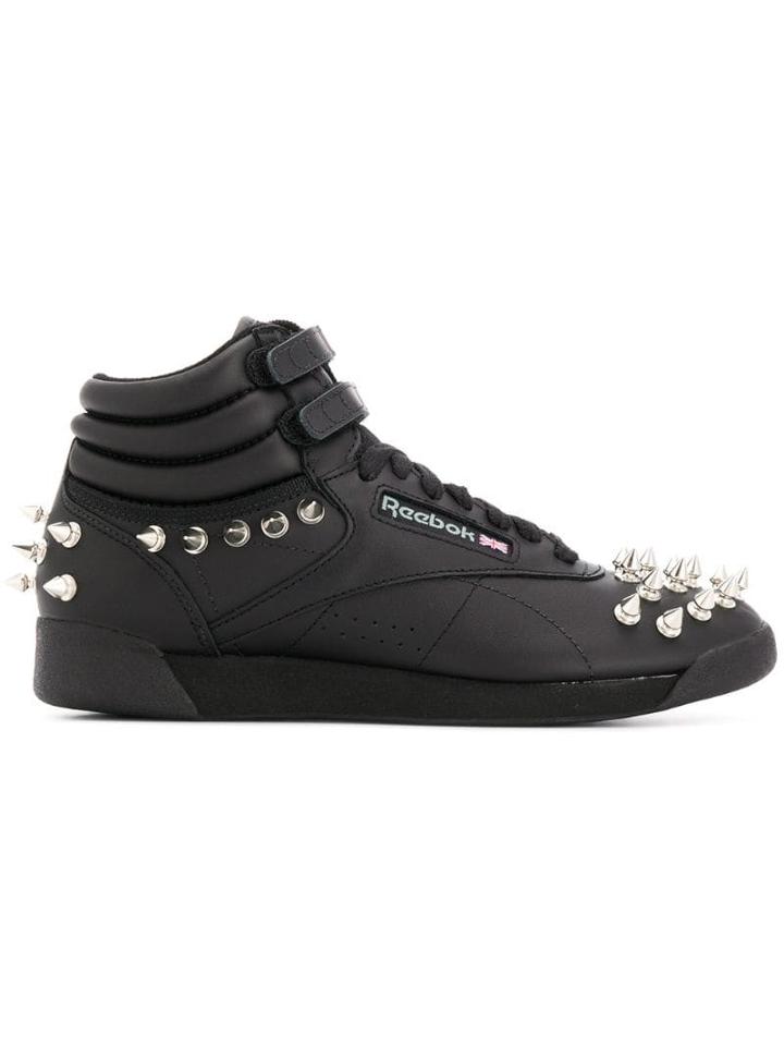 Junya Watanabe Junya Watanabe X Reebok Studded Hi-top Sneakers - Black