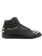 Junya Watanabe Junya Watanabe X Reebok Studded Hi-top Sneakers - Black