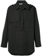Aganovich - Hooded Shirt - Men - Cotton - 48, Black, Cotton