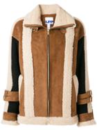 Sjyp Mustang Shearling Jacket - Brown