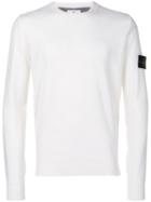 Stone Island - Crew Neck Jumper - Men - Wool - L, Nude/neutrals, Wool