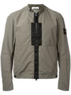 Stone Island - Zipped Rain Jacket - Men - Polyamide/polyester - L, Green, Polyamide/polyester