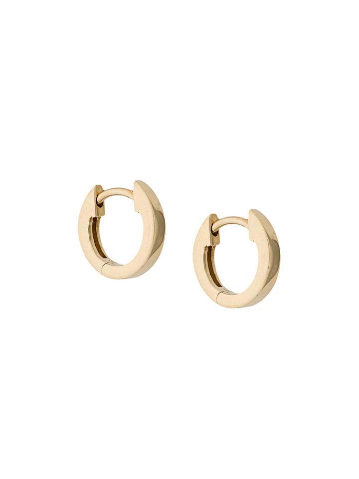 Astley Clarke Plain Mini Halo Hoop Earrings - Metallic