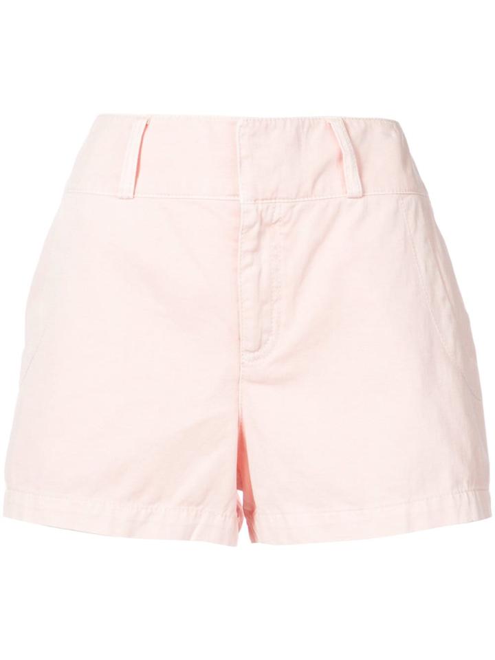 Cinq A Sept High Rise Shorts - Pink