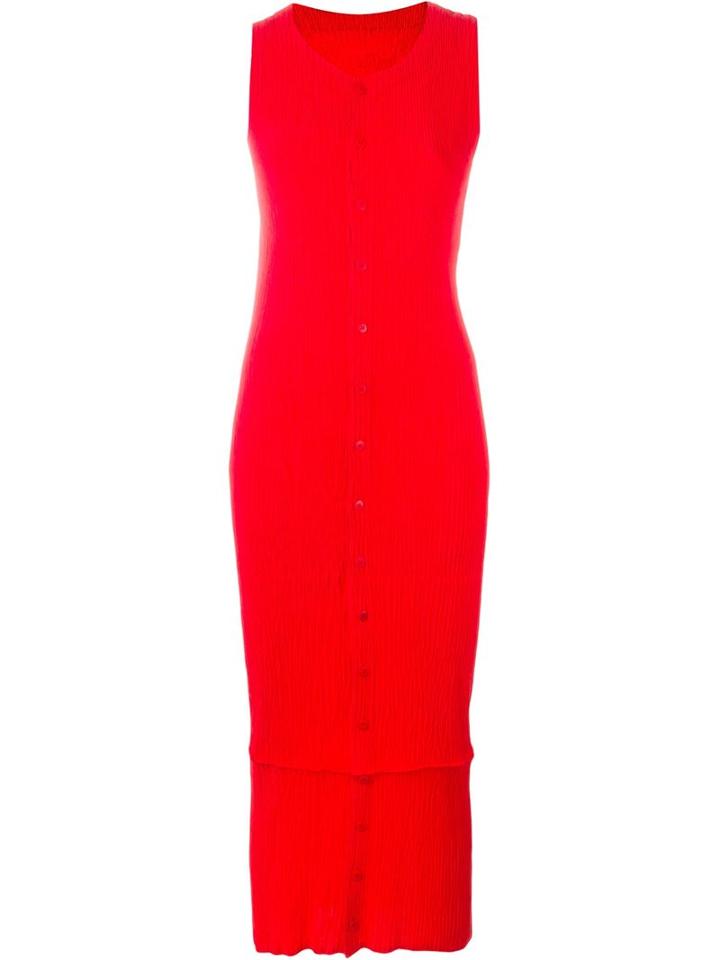 Issey Miyake Vintage Sleeveless Pleated Dress