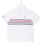 Lacoste Kids Teen Short Sleeve Polo Shirt - White