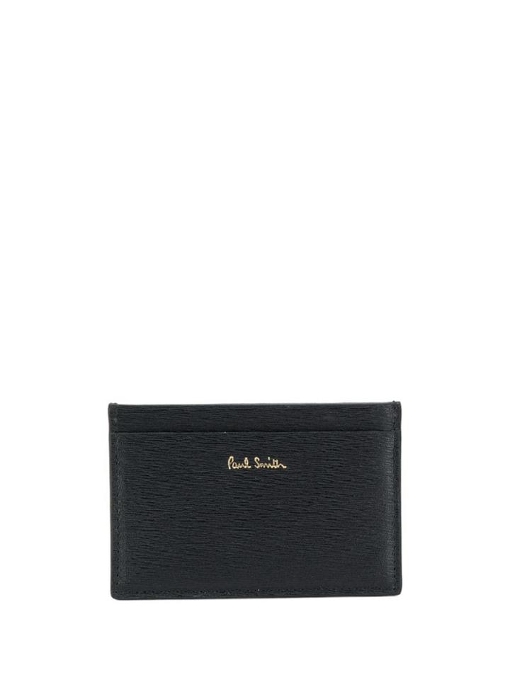 Paul Smith Colour Block Card Holder - Black