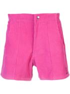 Adaptation Ribbed Shorts - Pink & Purple