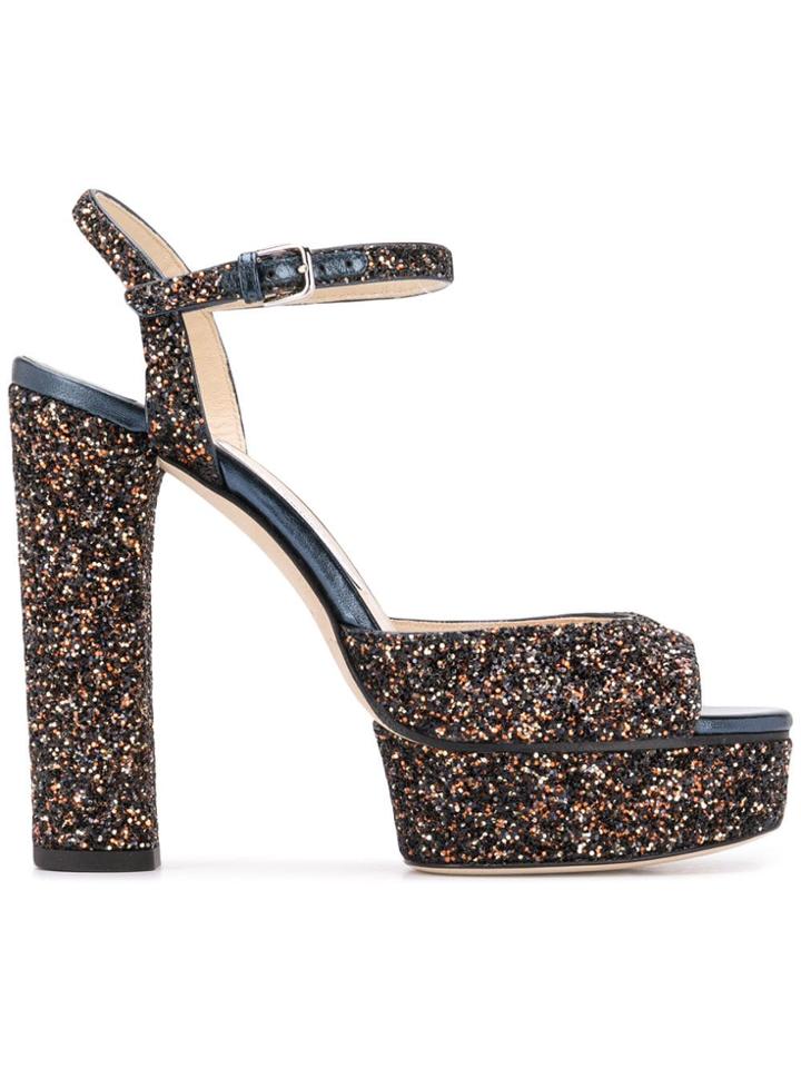 Jimmy Choo Peachy 125 Sandals - Blue