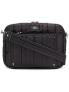 Valentino Quilted Messenger Bag - Black