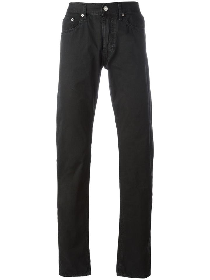 Stone Island Straight-leg Jeans, Men's, Size: 34, Black, Cotton
