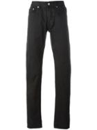 Stone Island Straight-leg Jeans, Men's, Size: 34, Black, Cotton