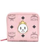 Mcm Cartoon Small Wallet - Pink & Purple