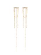 Xiao Wang 14k Yellow Gold Elements Diamond Earrings - Metallic