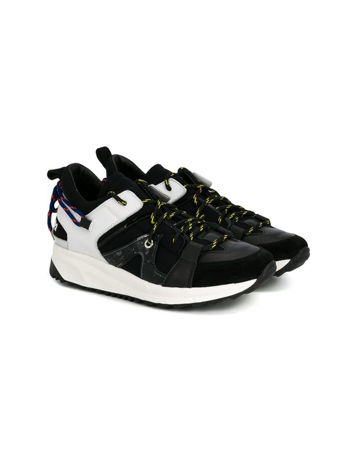 Dsquared2 Kids Teen Techno Cord Sneakers - Black