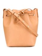 Mansur Gavriel Bucket Crossbody Bag, Women's, Nude/neutrals, Leather