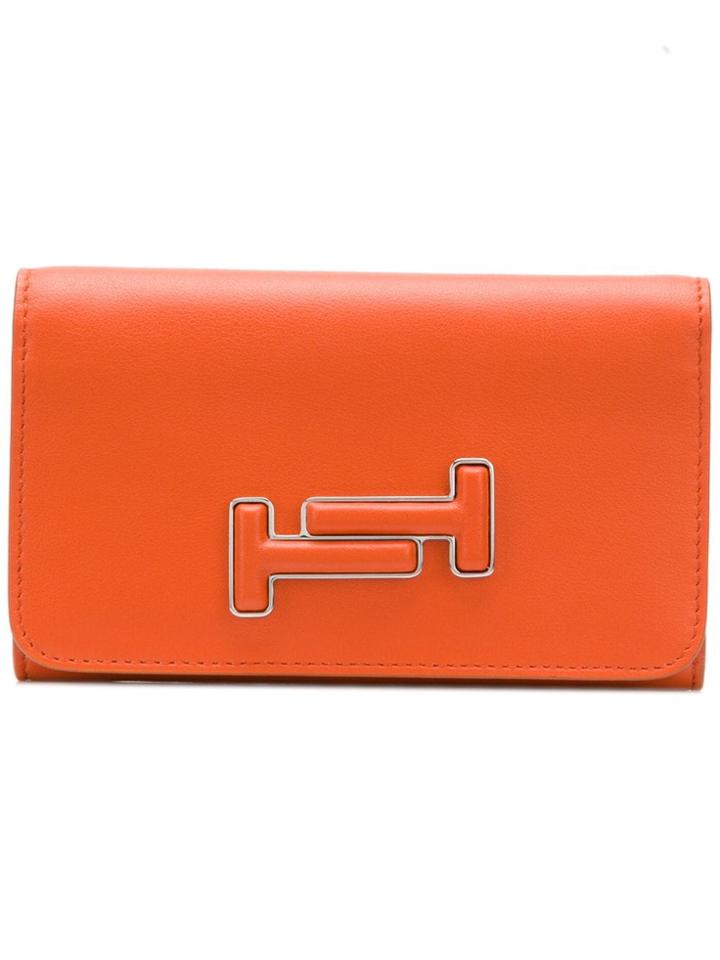 Tod's Logo Wallet - Orange