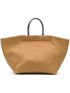 Mm6 Maison Margiela North Tote - Neutrals