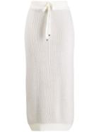Lorena Antoniazzi Ribbed Knit Skirt - Neutrals