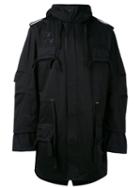Ktz - Windbreaker Jacket - Men - Cotton - M, Black, Cotton