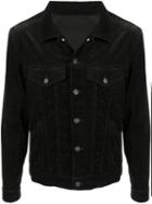 Kent & Curwen Cord Denim Jacket - Black