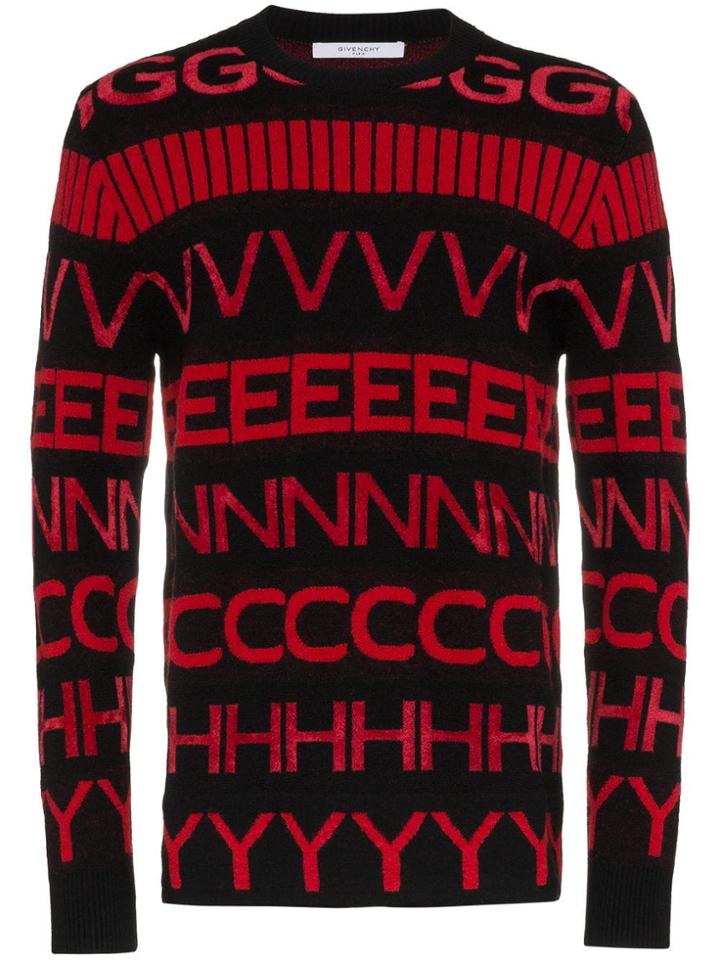 Givenchy Wool Knit Jumper - Black