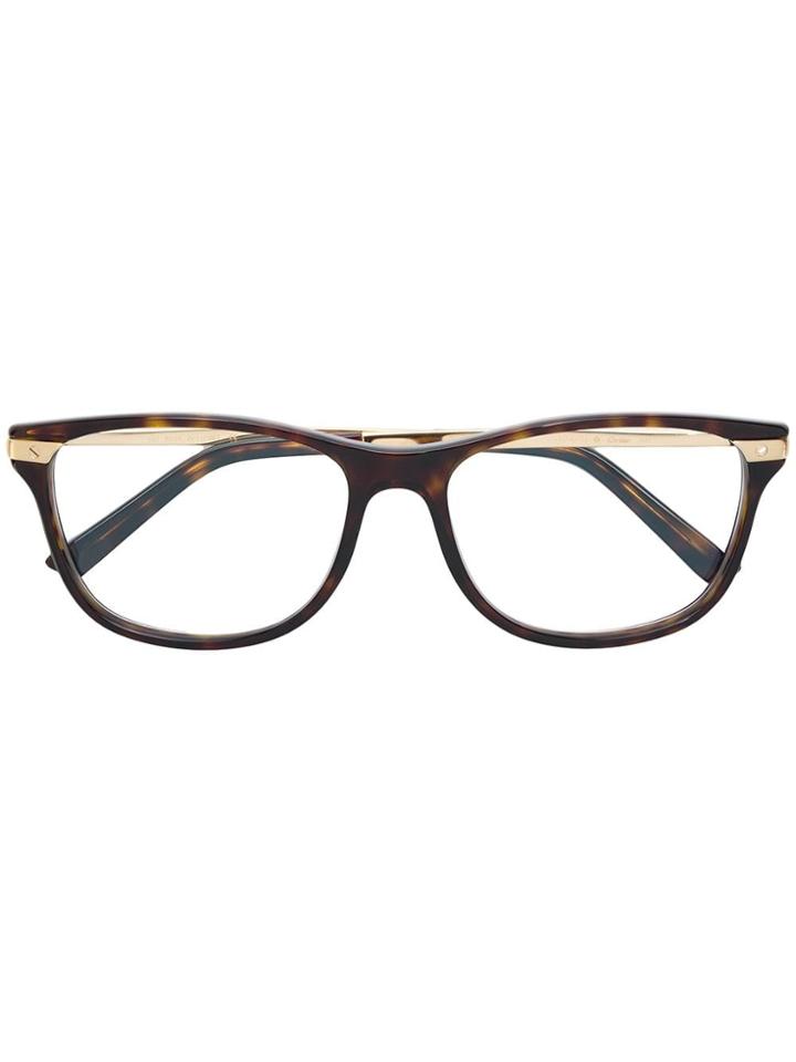 Cartier Tortoiseshell Glasses - Brown