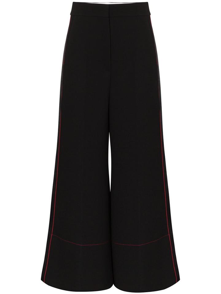 Roksanda Wide-leg Cropped Trousers - Black
